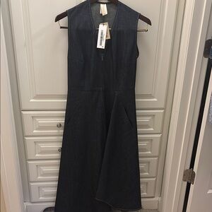 Zero+Maria Cornejo Denim Wave dress